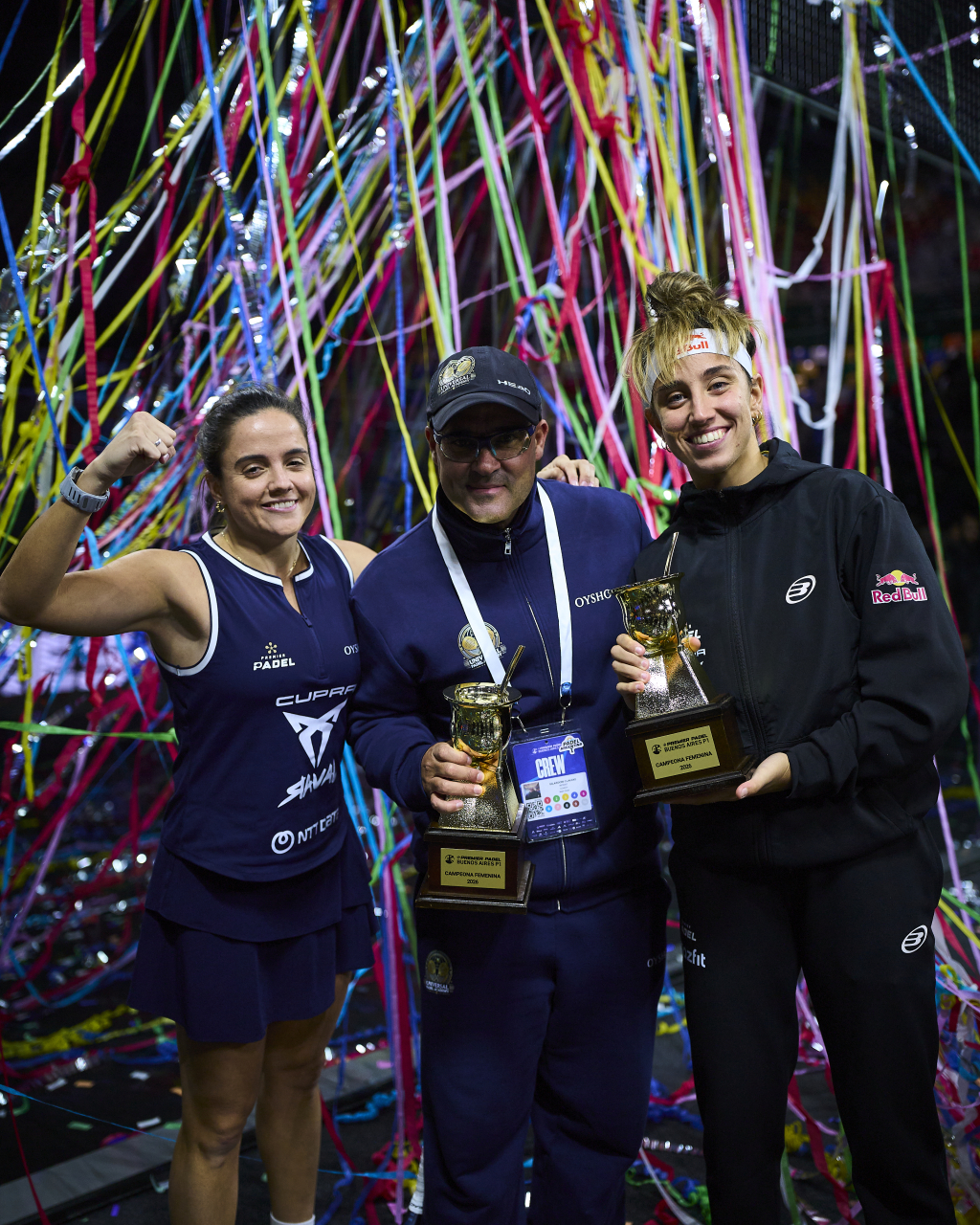 Paula y Bea triunfo Buenos Aires con su entrenador 2026