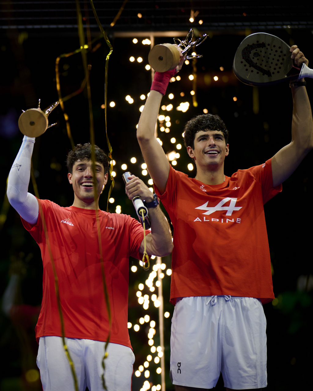 Los 'Golden Boys', flamantes ganadores en La Fonteta (Premier Padel)