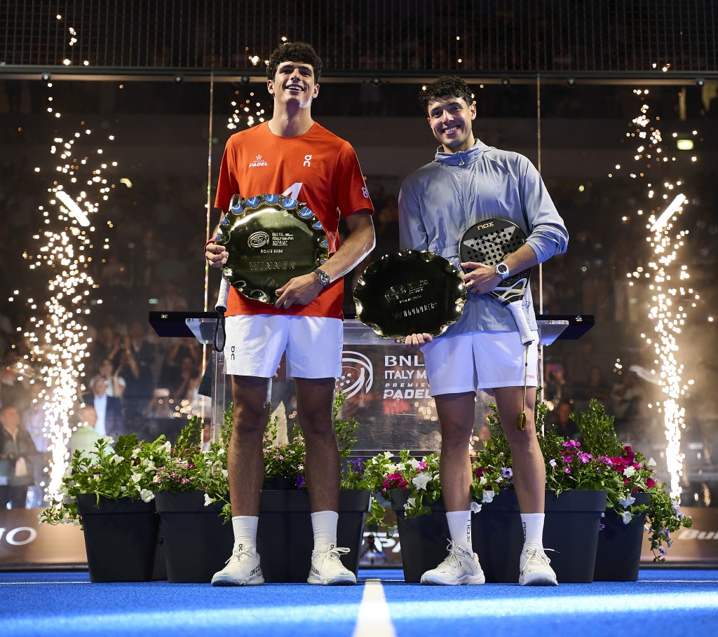 Coello y Tapia con el título en Roma 2026