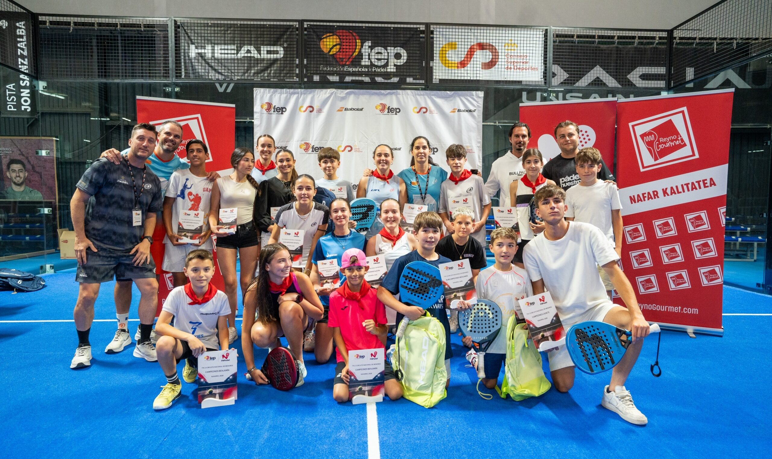 Crónica TyC3 Menores Babolat FEP 2026 