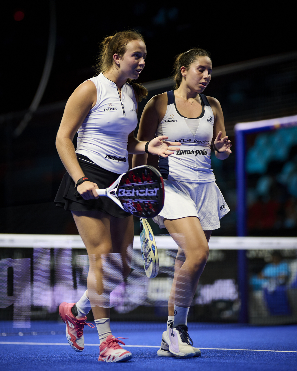Raquel Eugenio y Martina Fassio primera ronda Valencia 2026
