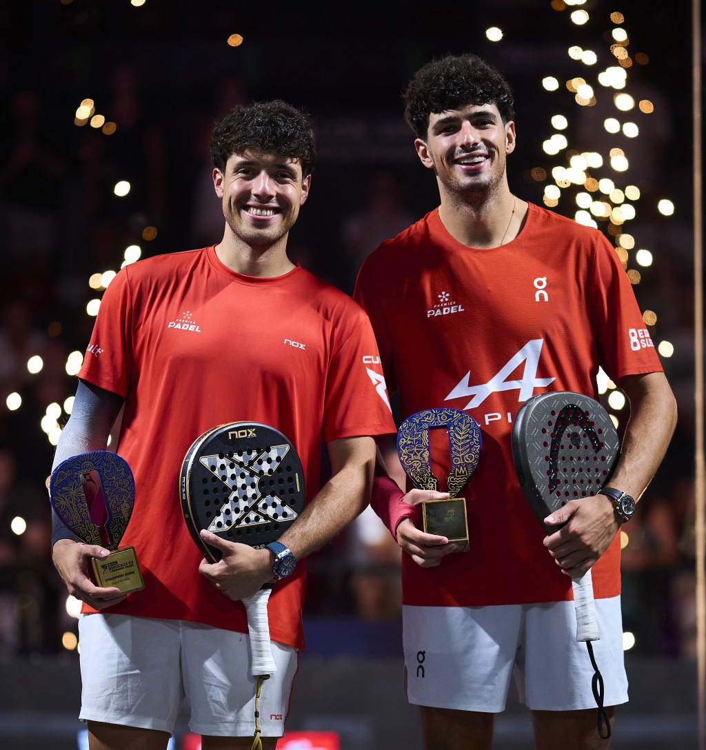Agustín Tapia y Arturo Coello victoria Burdeos 2026