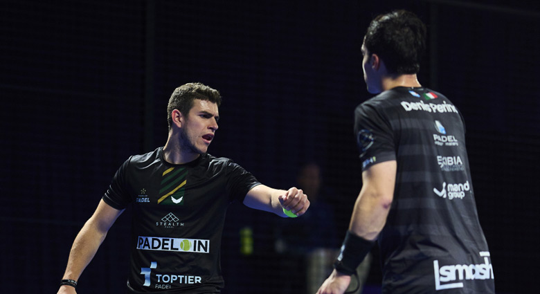 Denis Perino y Facundo Domínguez primera ronda cuadro chicos Pretoria 2026