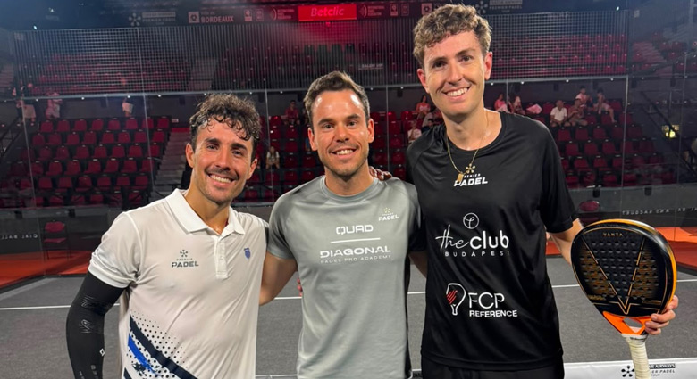 Fede Mouriño y Marc quílez previas Burdeos 2026