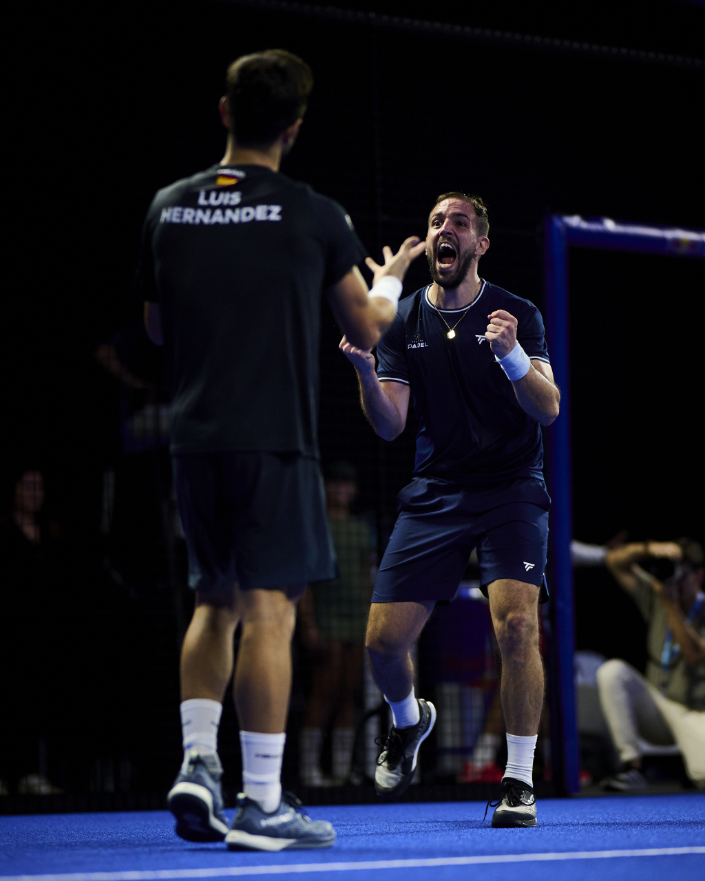 Lucho Capra y Lusi herbnñández primera ronda Málaga 2026