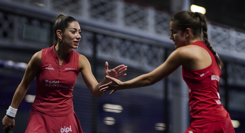 Carmen Goenaga y Bea Caldera primera jornada cuadro final chicas Londres 2026