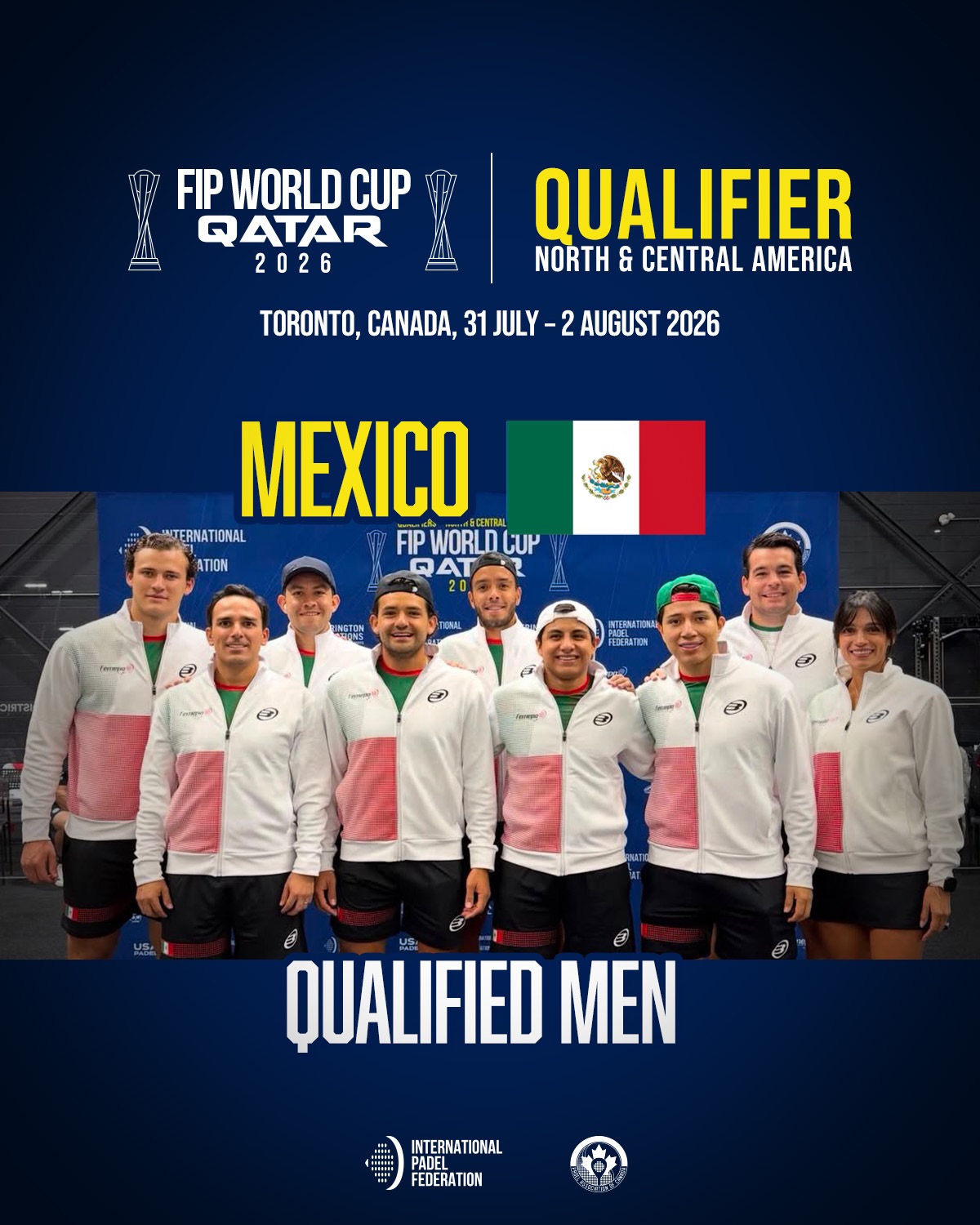 Equipo Mexico chicos clasificados Mundial 2026