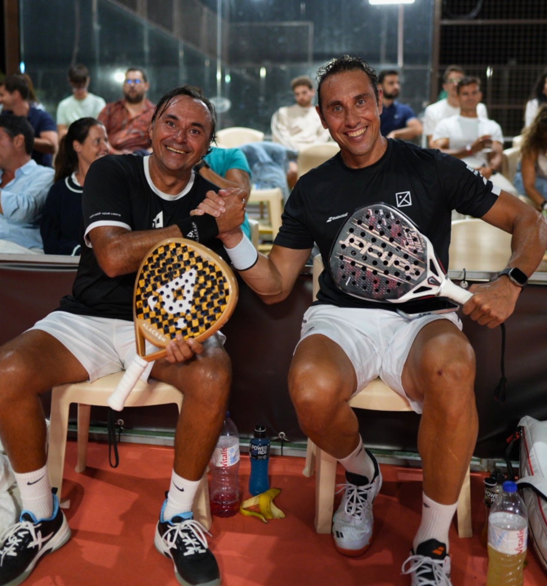 Godo Díaz y Fernando Poggi torneo exhibición Portugal 2026