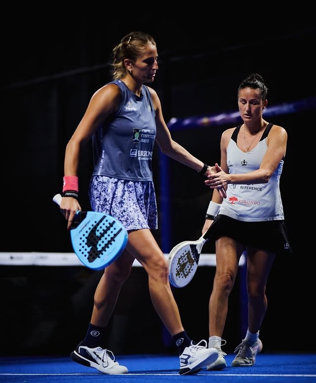 Lara Arruabarrena y Giorgia Marchetti previas Madrid 2026