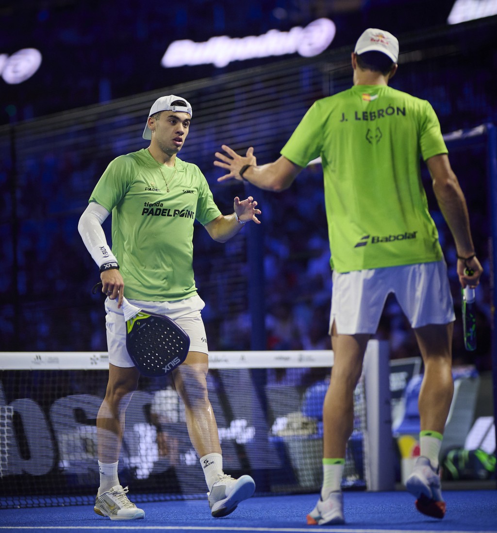 Leo Augsburger y Juan Lebrón final Málaga 2026
