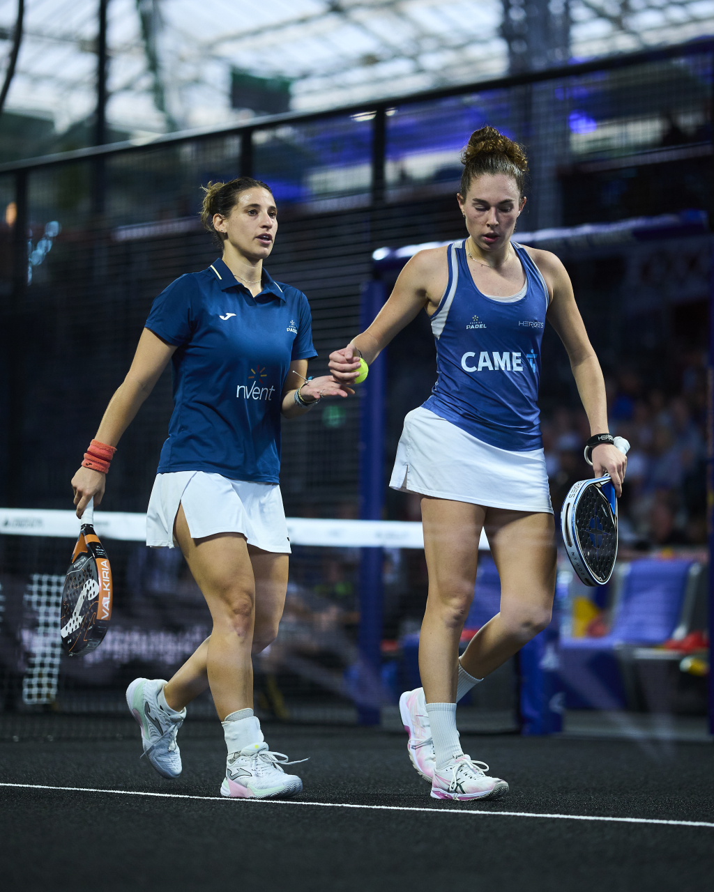 Nuria Rodríguez y GIulia Dal Pozzo primera jornada cuadro final chicas Londres 2026