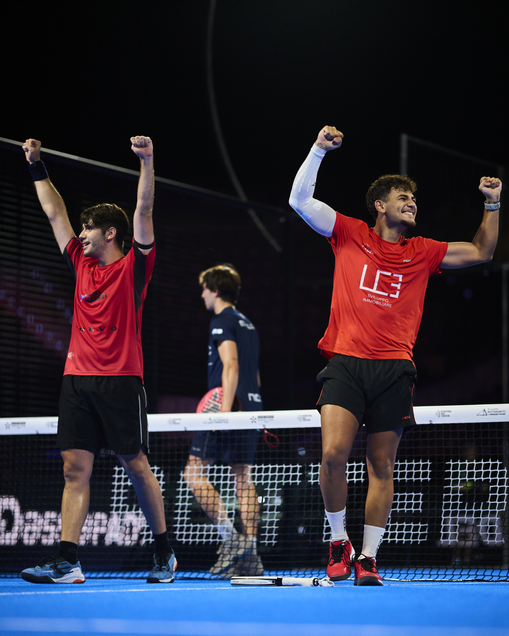 Álvaro Montiel y Daniel Santigosa inicio cuadro final Rotterdam 2026