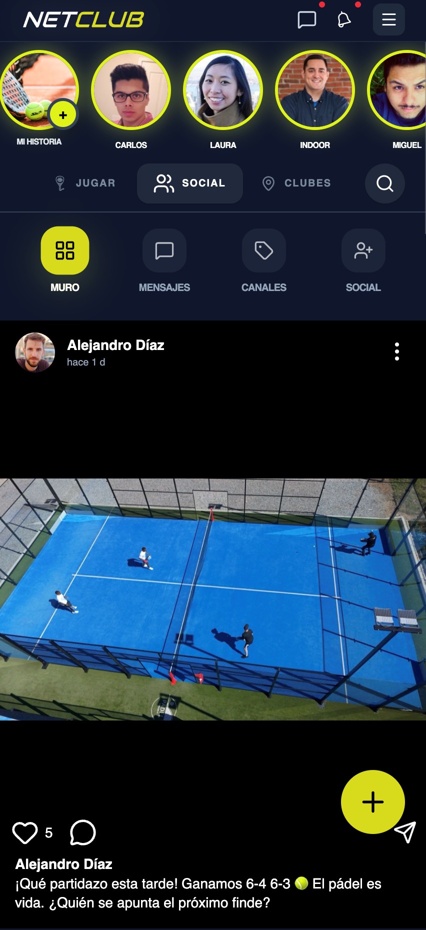 Aplicación Netpadel 2026