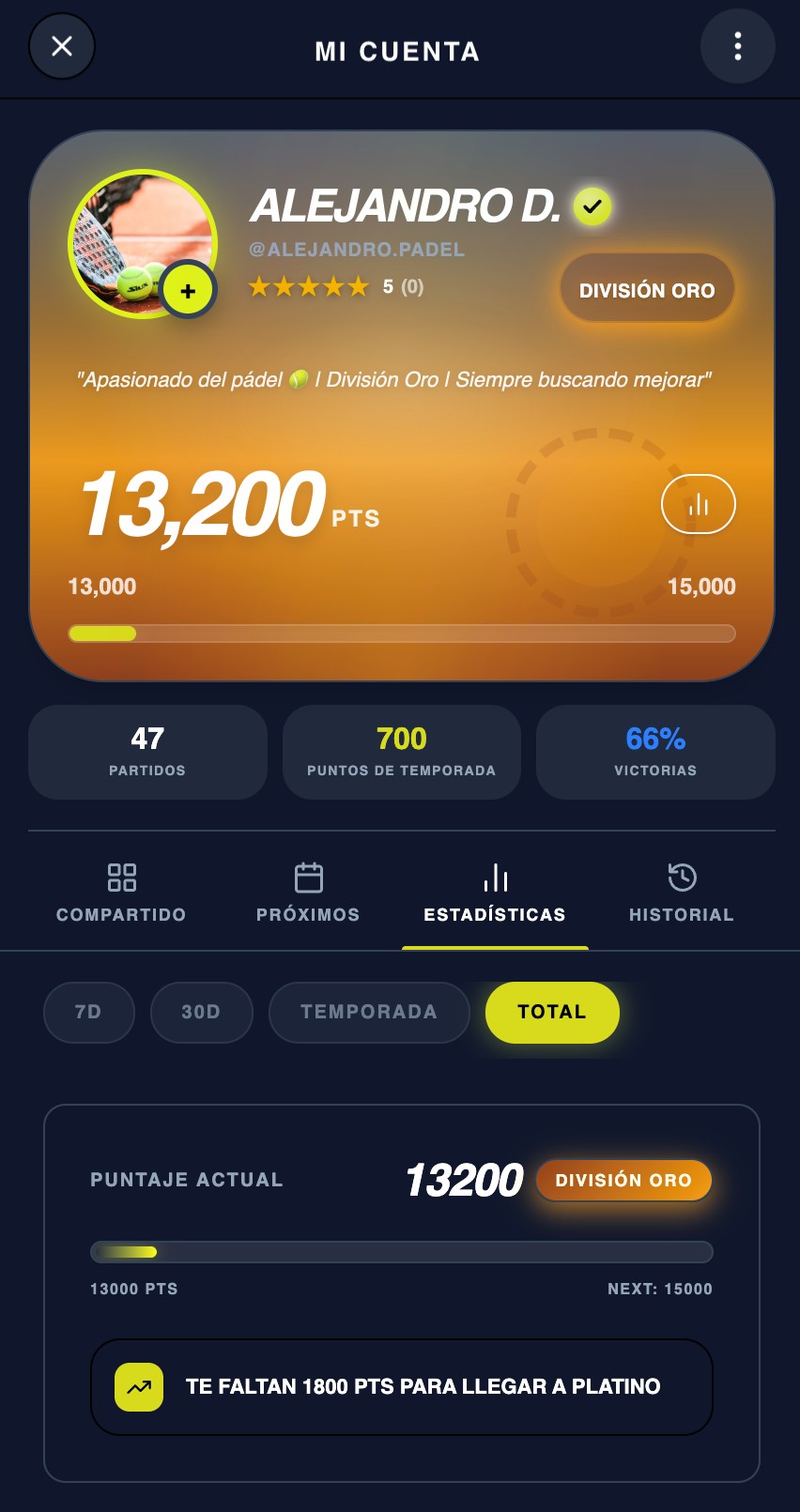 Aplicación Netpadel 2026