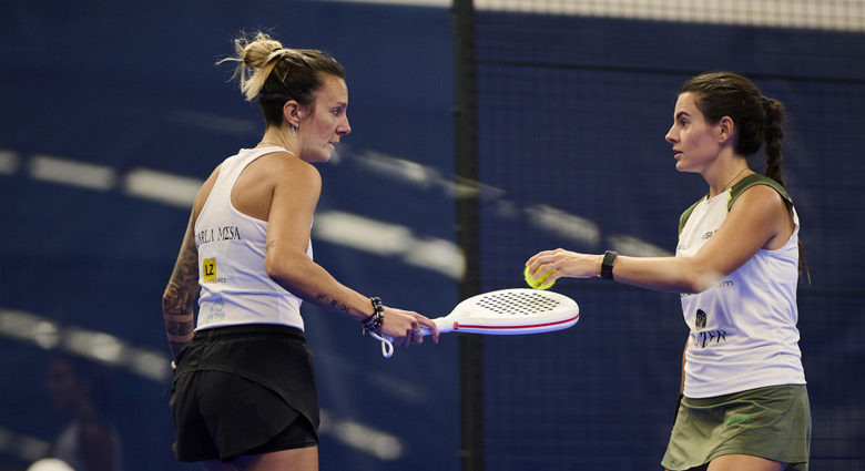 Carla Mesa y Bárbara Las Heras segunda ronda París Major 2026