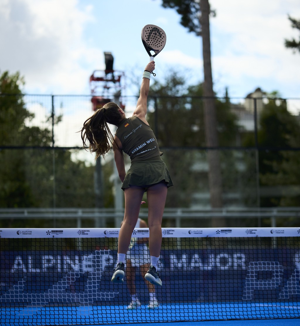 Carmen Goenaga tercera ronda París Major 2026
