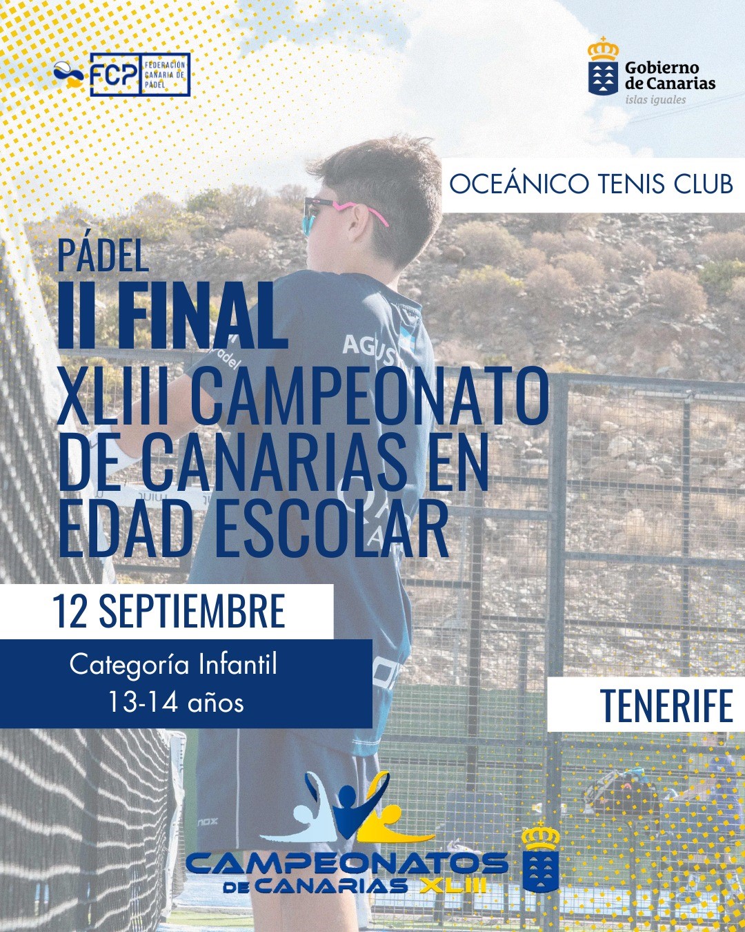 Fase final Campeonato Canarias Padel FCP 2026