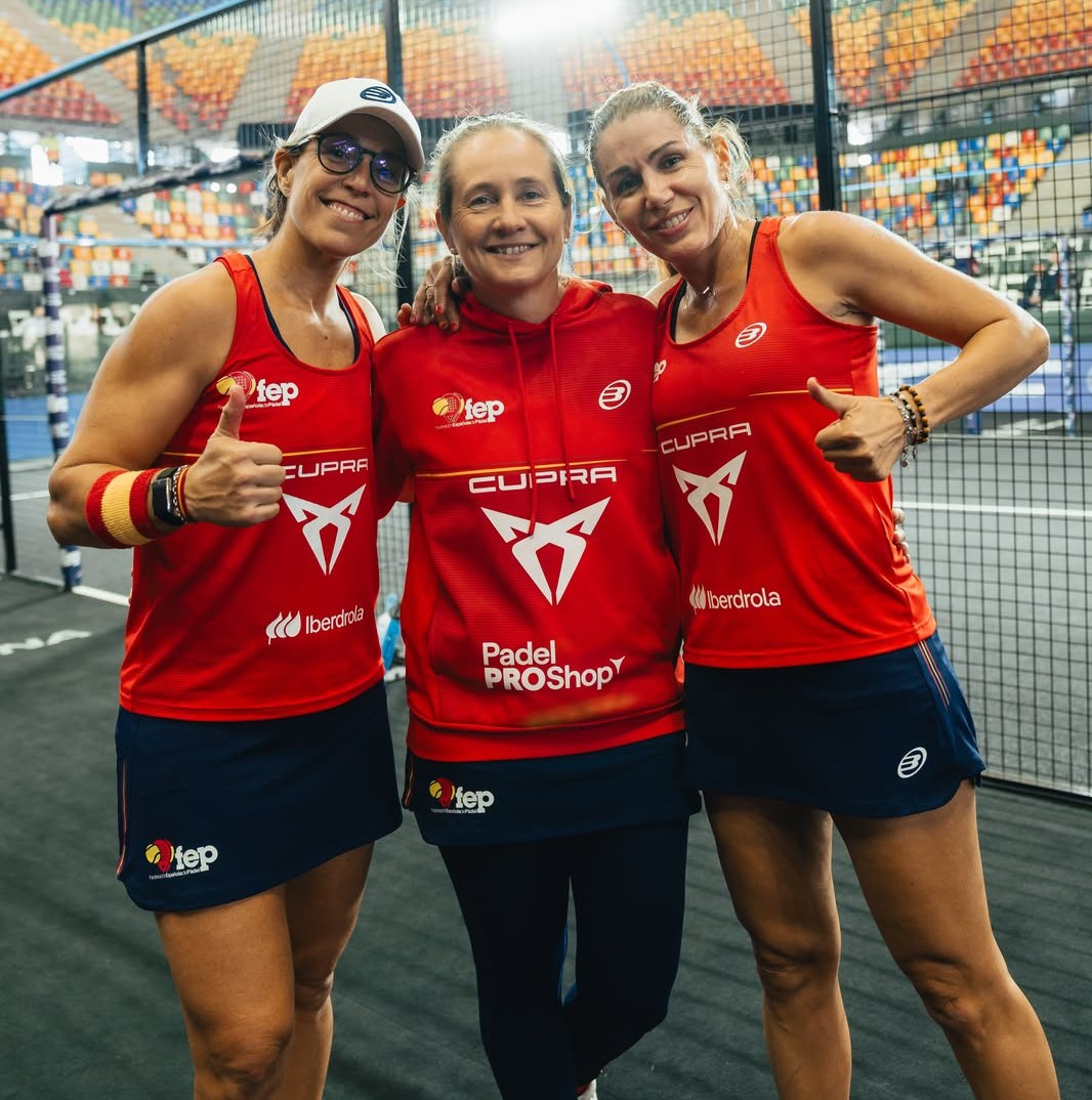Lucía Sainz y Lorena Alonso primer punto final Mundial Senior 2026