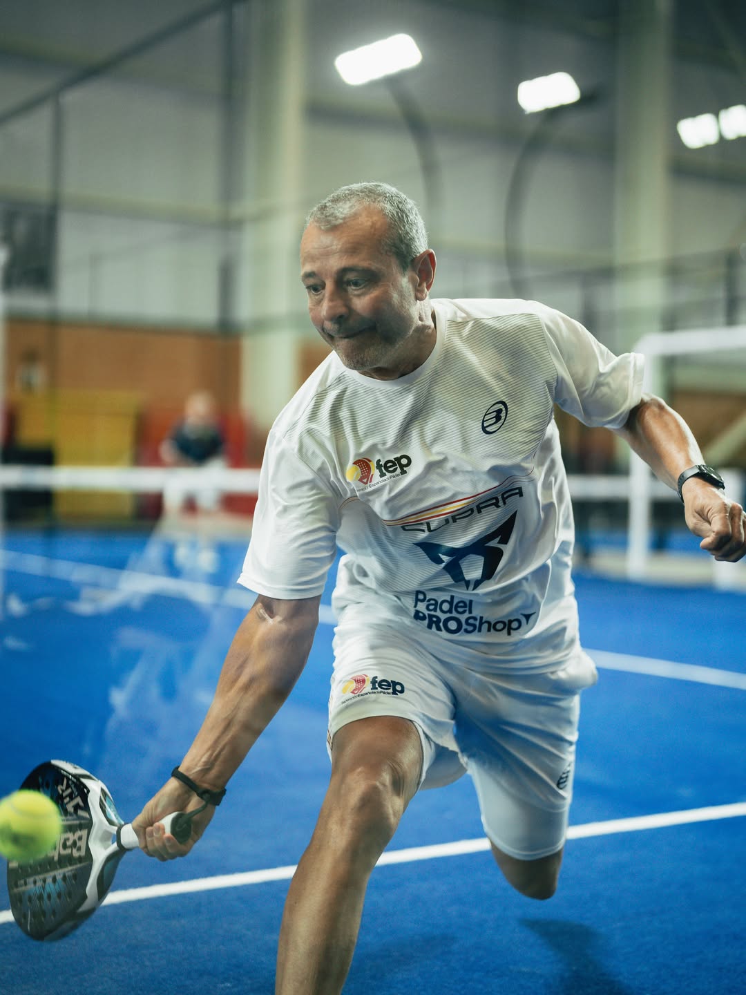 Luis Menéndez segundo día Mundial Senior Buenos Aires 2026