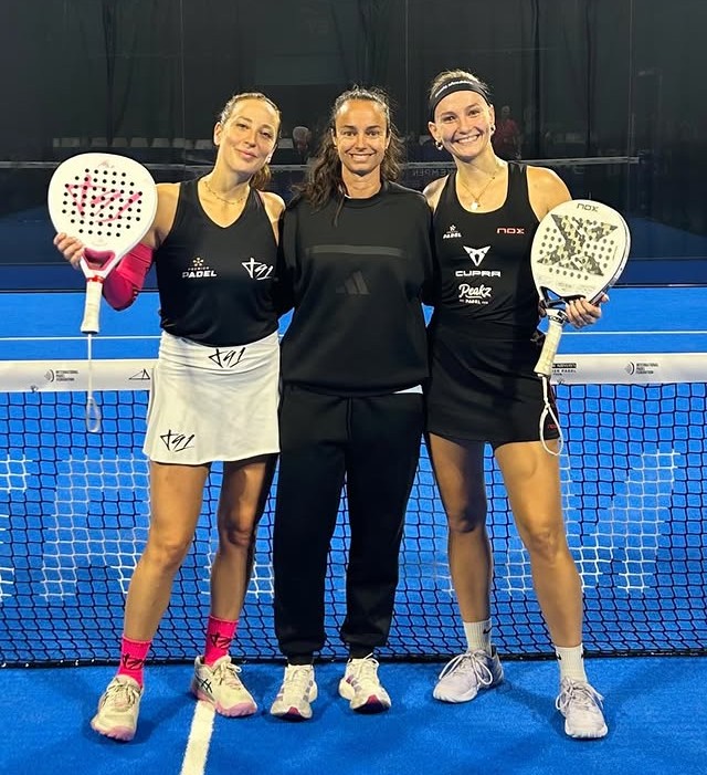 Martina Parmigiani y Victoria Kurz previas Rotterdam 2026