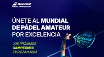 Cartel Babolat Padel World Cup 2026