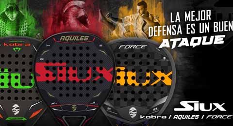 Siux ofrece un triple lanzamiento con las nuevas Aquiles, Kobra y Force