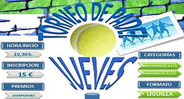 Eventiall nos trae 'los jueves al pádel'