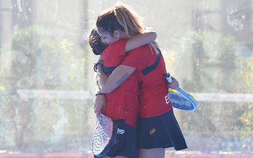 Alba Galán y Mari Carmen VIllalba cuartos Open Europeo 2017