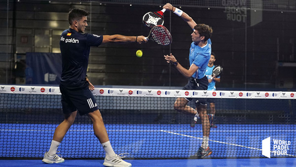 Ale Galán y Juan lebrón semis Adeslas Open