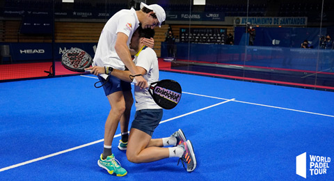 Galán y Lebrón ya son bicampeones a base de pegada y velocidad de crucero