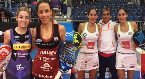Ale y Marta y Las Atómikas debutan sin problemas y demuestran su superioridad