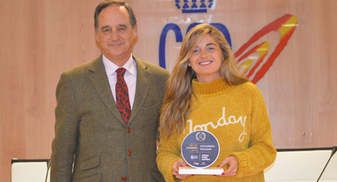 Alejandra Salazar, 'Mejor Jugadora' en los PWPA 2018