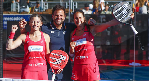 Gemma y Ale, campeonas con solo media sonrisa