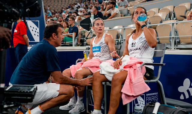Alejandra Salazar y Sofia Araújo cuartos de final Paris Major Premier Padel 2023