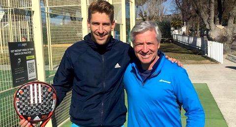 Álex Ruiz se despide de Ramiro Choya y de su preparador físico