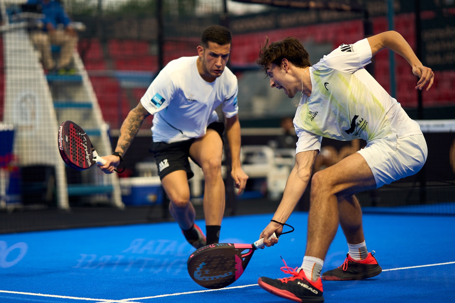 Álex Arroyo y Juanlu Esbrí octavos Catar Major Premier Padel 2024