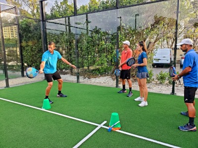 Curso pádel en Miami Marcos del Pilar All for Padel