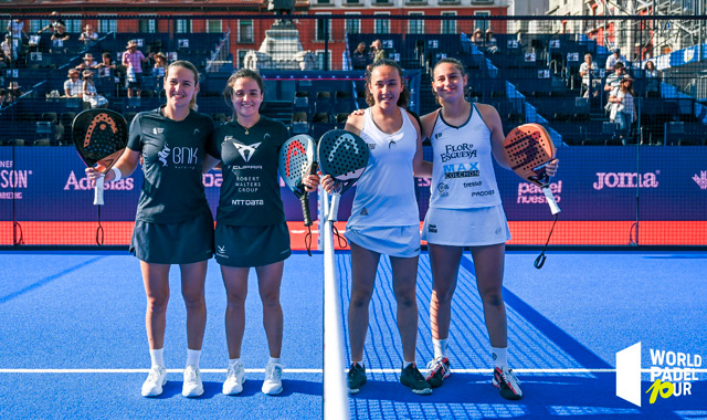 Andrea Ustero y Alejandra Alonso cuartos de final Valladolid Master 2023 
