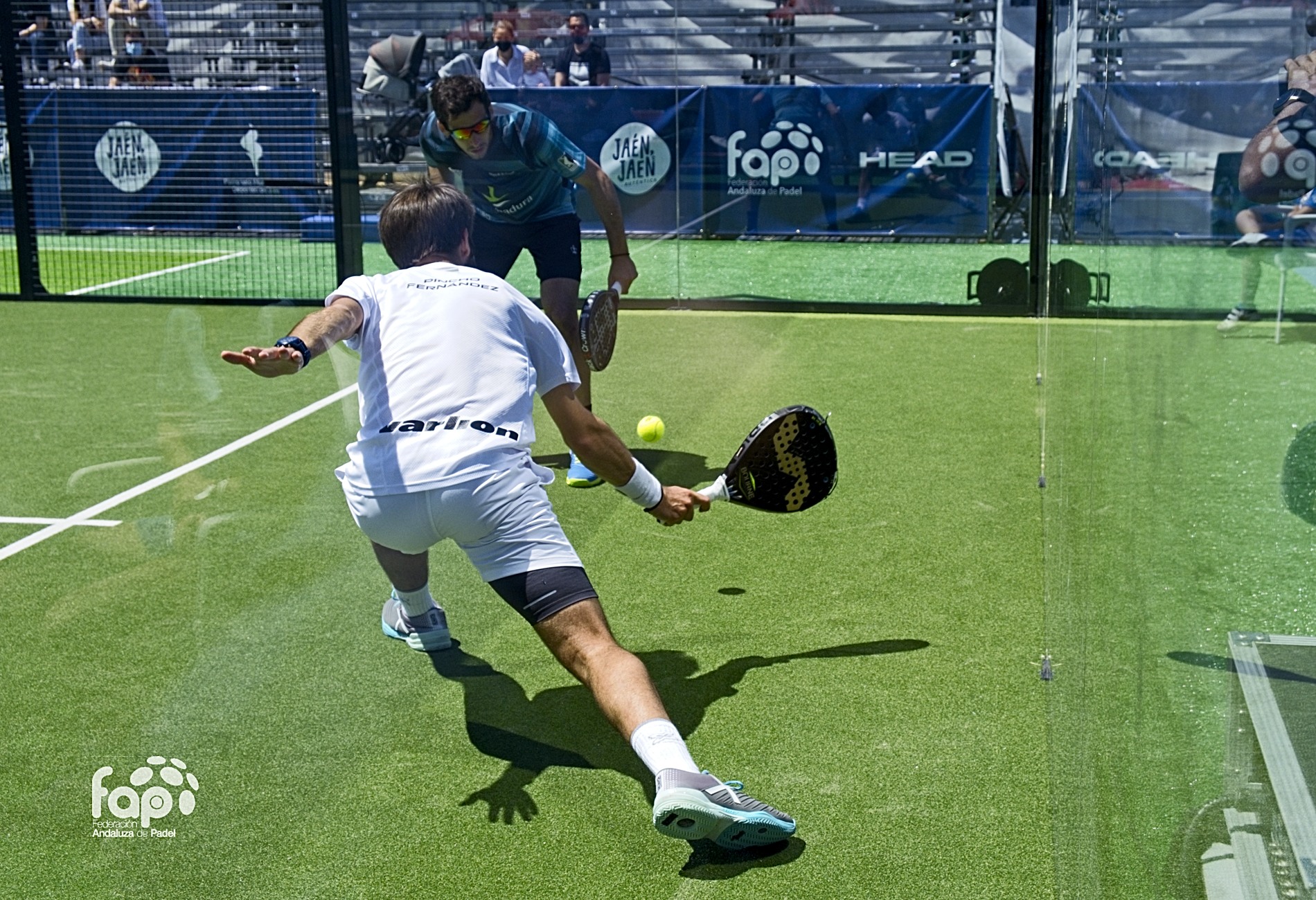 José Antonio García Diestro y Antonio 'Pincho' Fernández final Jaén