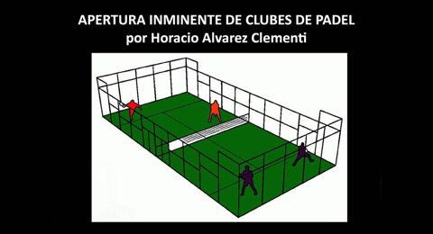 Horacio Álvarez Clementi aboga por la apertura de los clubes