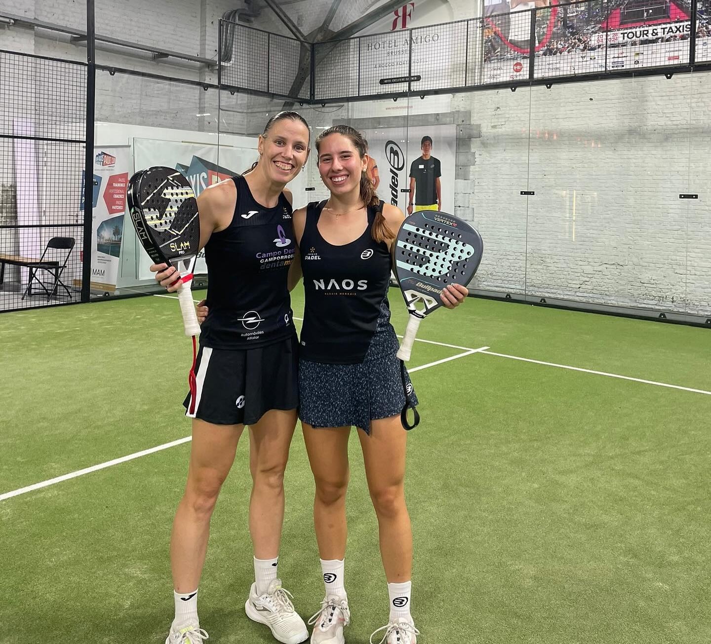 Arantxa Soriano y Martina Fassio finales previas Bruselas P2 2024 