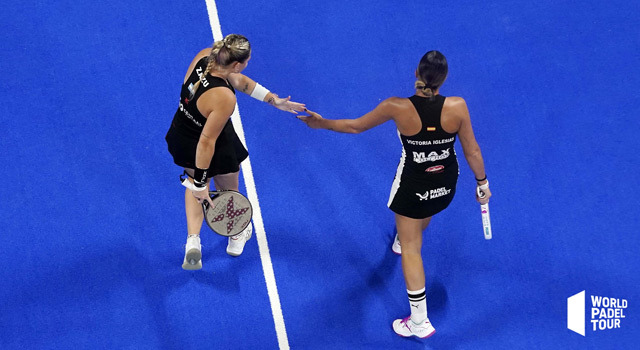 Aranza Osoro y Victoria Iglesias cuartos Madrid Master 2022