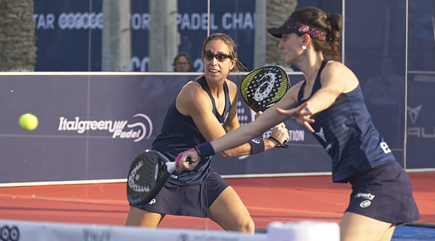Lucía Sainz y Tamara Icardo Mundial FIP Qatar 2021