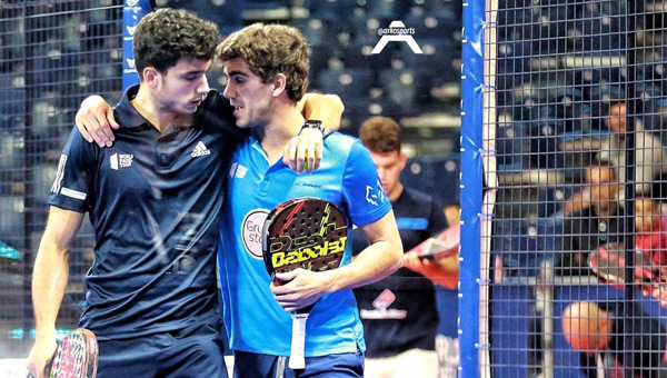 Ale Galán y Juan Lebrón pádel