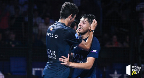 Coello y Tapia sacan el modo apisonadora en la final de Paraguay
