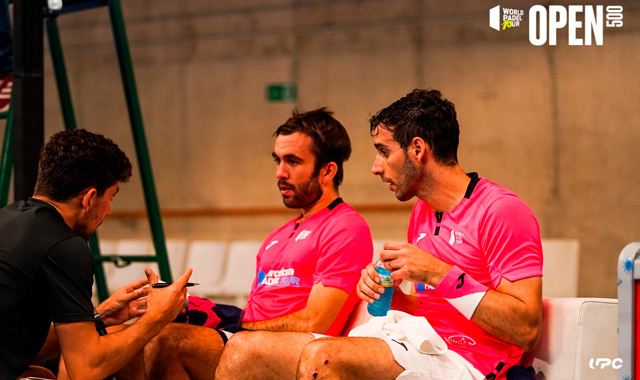 Banquillo Pincho y Diestro cuartos Alicante Open 500 2023 