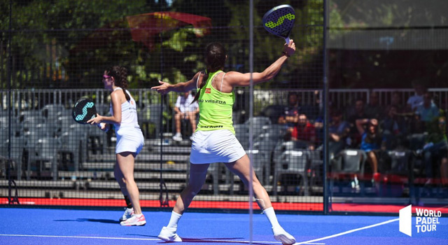 Bárbara Las Heras y Vero Virseda inicio cuadro final Marbella Master 2022 