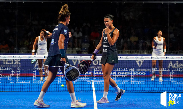 Bea González y Delfi Brea cuartos Málaga Open 2023