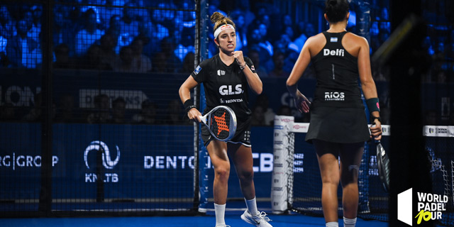 Bea González y Delfi Brea final Amsterdam Open 2023