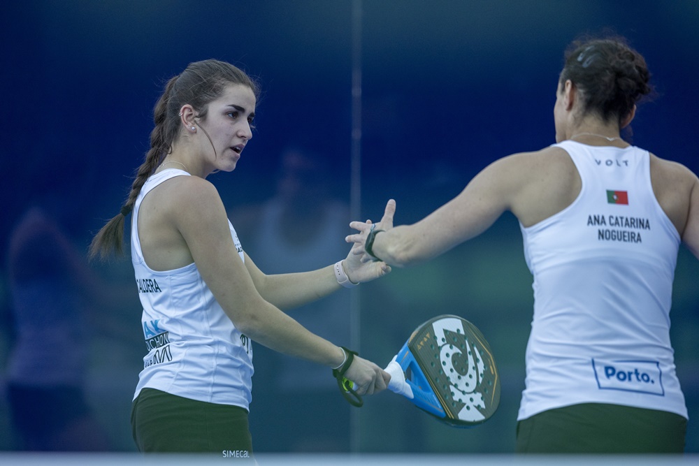 Bea Caldera y Nogueira inicio cuadro final Riad 2024